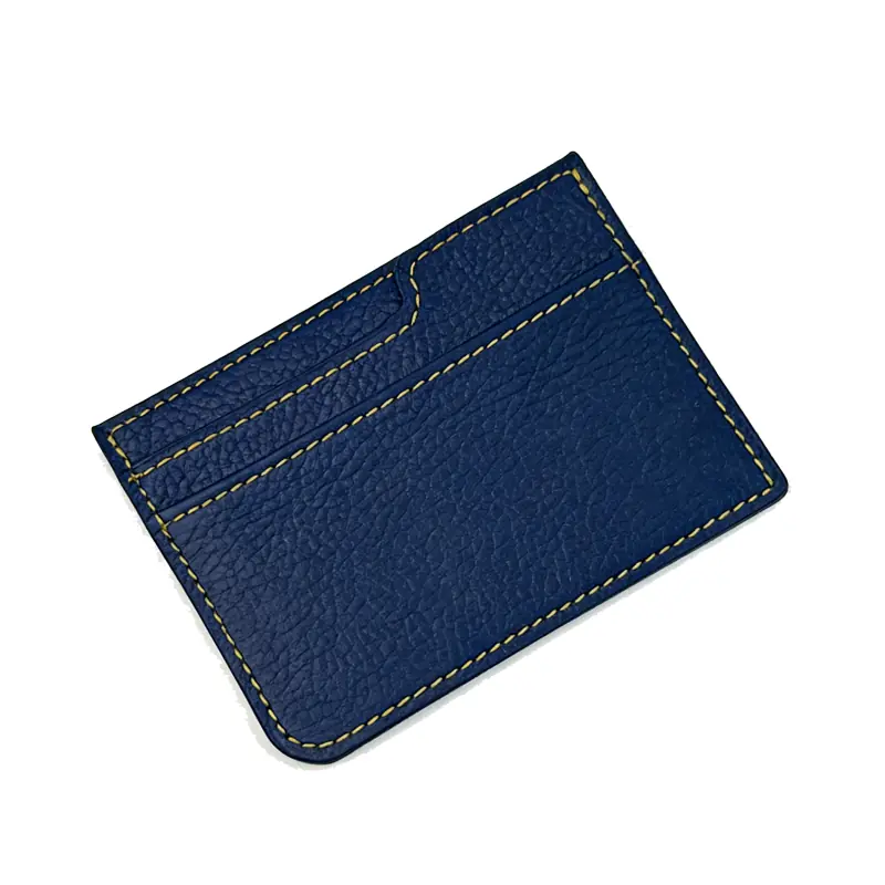 Genuine leather card holder Custom Leather Card Holder - Image 1