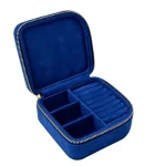 Custom Leather Suede Jewelry Boxes