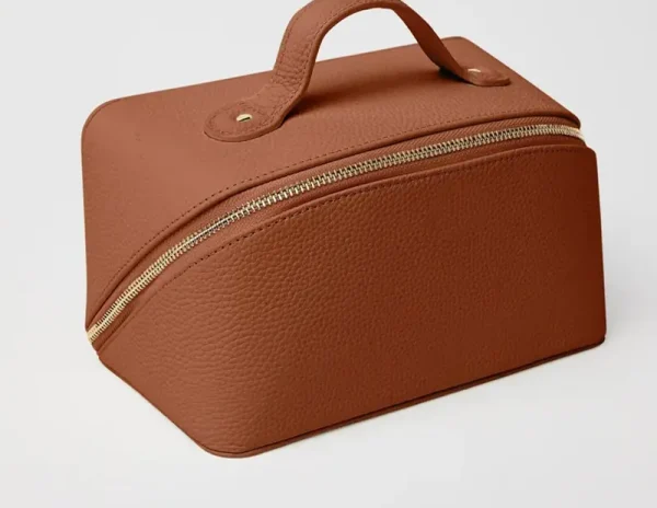 Leather Cosmetic Bag